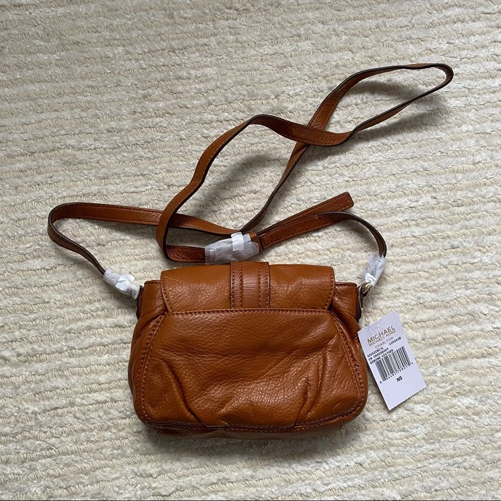 NWT Michael Kors Charlton leather crossbody